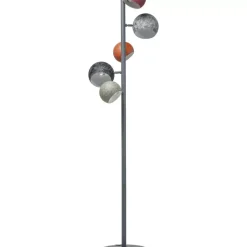 Steh & Bodenleuchten-KARE Design Stehleuchte Calotta Antico 5Er