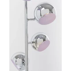 Steh & Bodenleuchten-KARE Design Stehleuchte Calotta Chrome 5Er