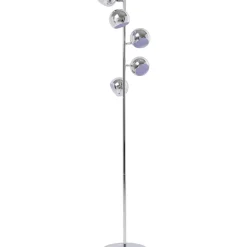 Steh & Bodenleuchten-KARE Design Stehleuchte Calotta Chrome 5Er
