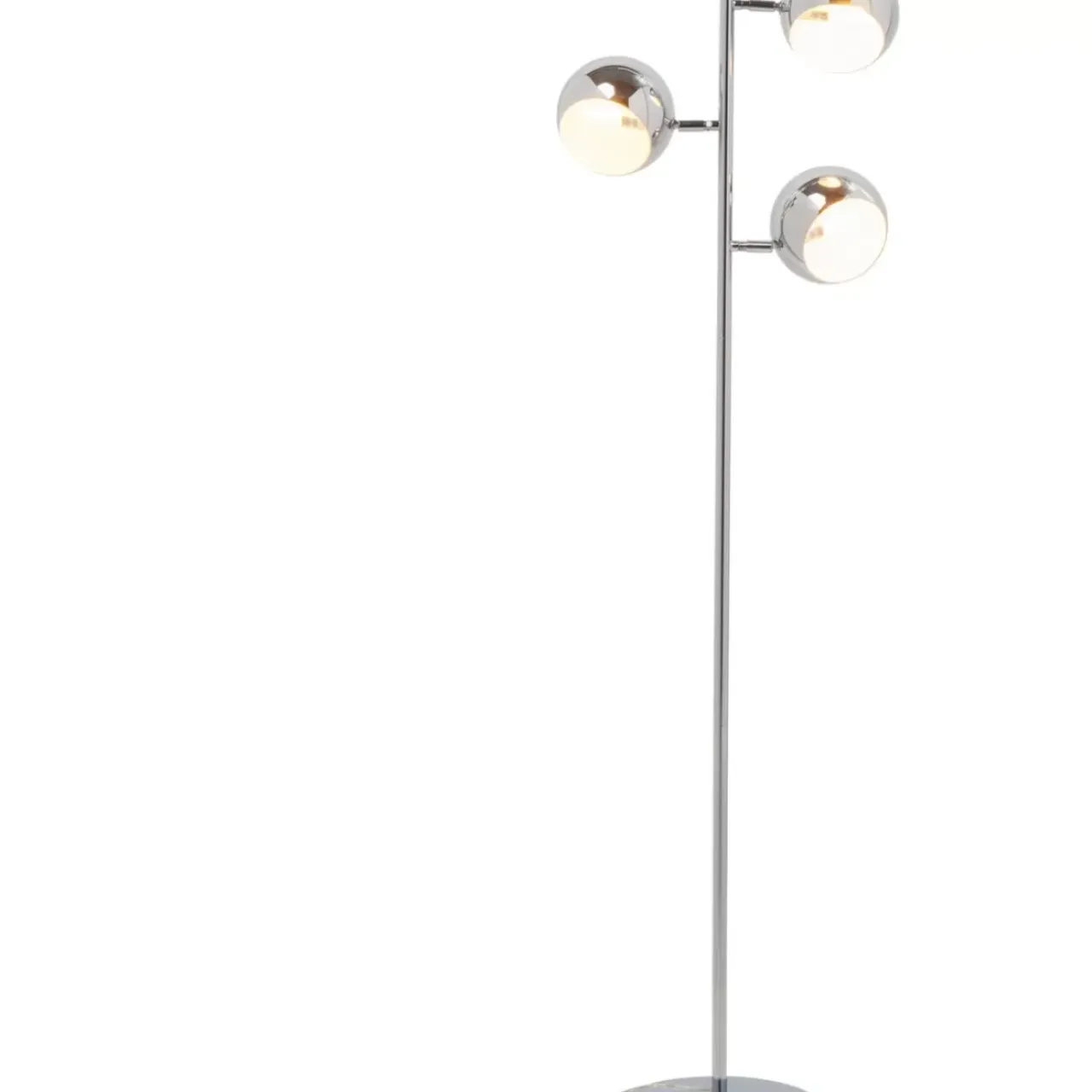 Steh & Bodenleuchten-KARE Design Stehleuchte Calotta Chrome
