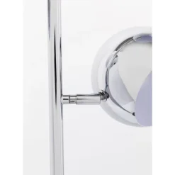 Steh & Bodenleuchten-KARE Design Stehleuchte Calotta Chrome