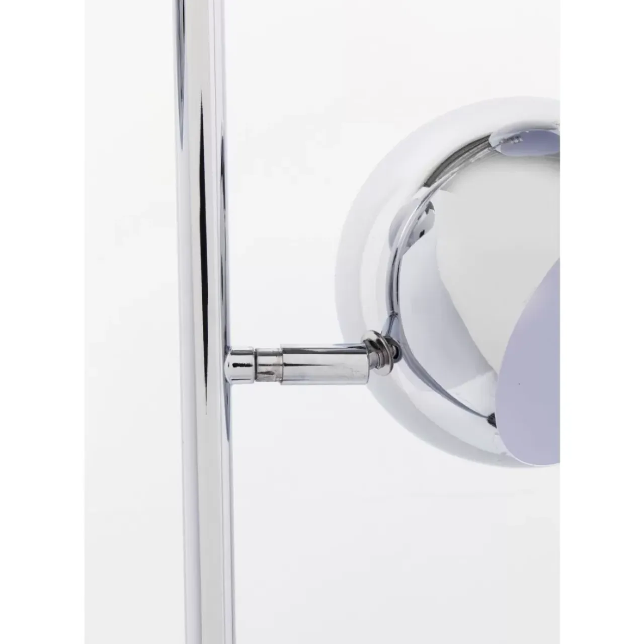 Steh & Bodenleuchten-KARE Design Stehleuchte Calotta Chrome