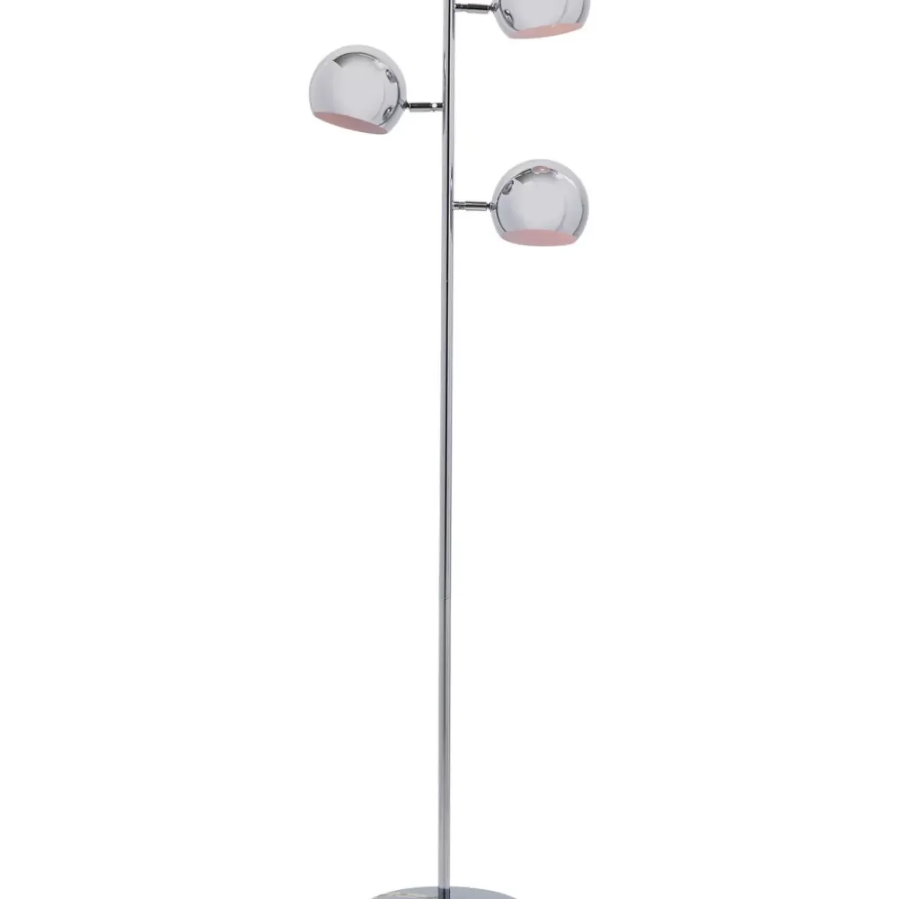 Steh & Bodenleuchten-KARE Design Stehleuchte Calotta Chrome