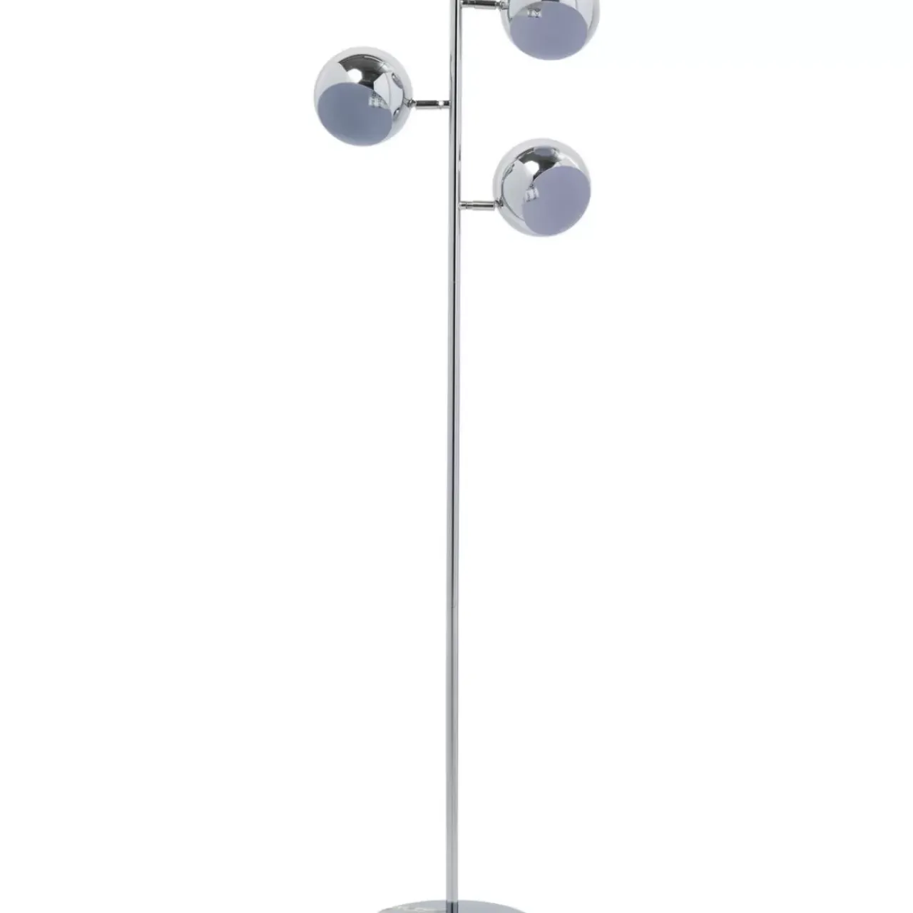 Steh & Bodenleuchten-KARE Design Stehleuchte Calotta Chrome