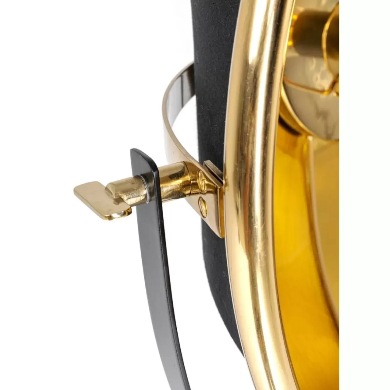 Steh & Bodenleuchten-KARE Design Stehleuchte Cinema Gold 190Cm