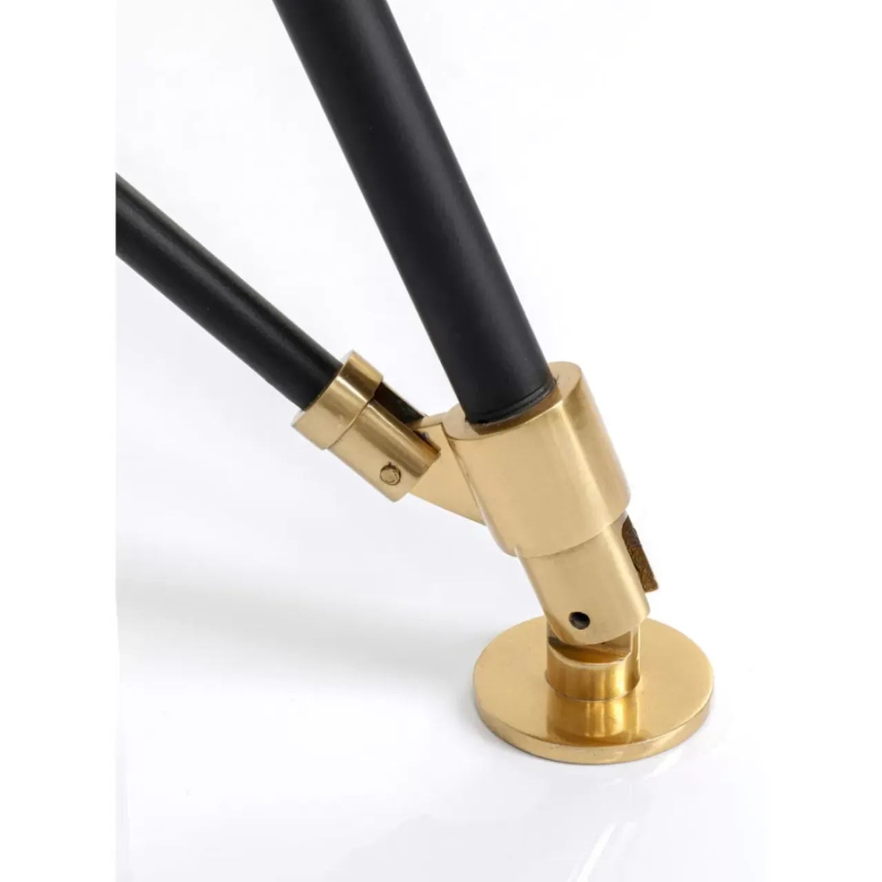 Steh & Bodenleuchten-KARE Design Stehleuchte Cinema Gold 190Cm