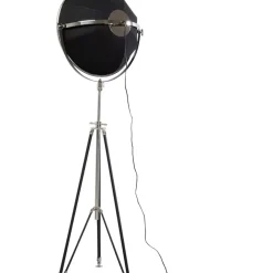 Steh & Bodenleuchten-KARE Design Stehleuchte Cinema Silber 190Cm