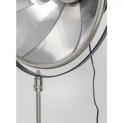 Steh & Bodenleuchten-KARE Design Stehleuchte Cinema Silber 190Cm