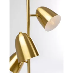 Steh & Bodenleuchten-KARE Design Stehleuchte Dr Notriples Gold 160Cm