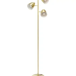 Steh & Bodenleuchten-KARE Design Stehleuchte Dr Notriples Gold 160Cm