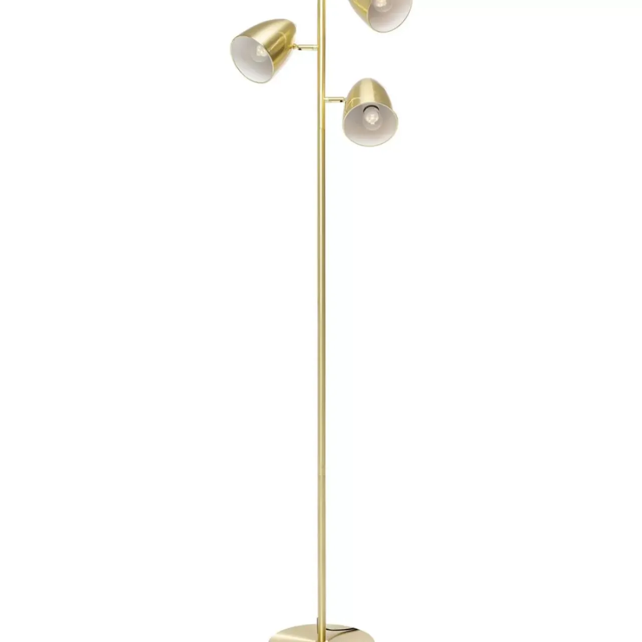 Steh & Bodenleuchten-KARE Design Stehleuchte Dr Notriples Gold 160Cm
