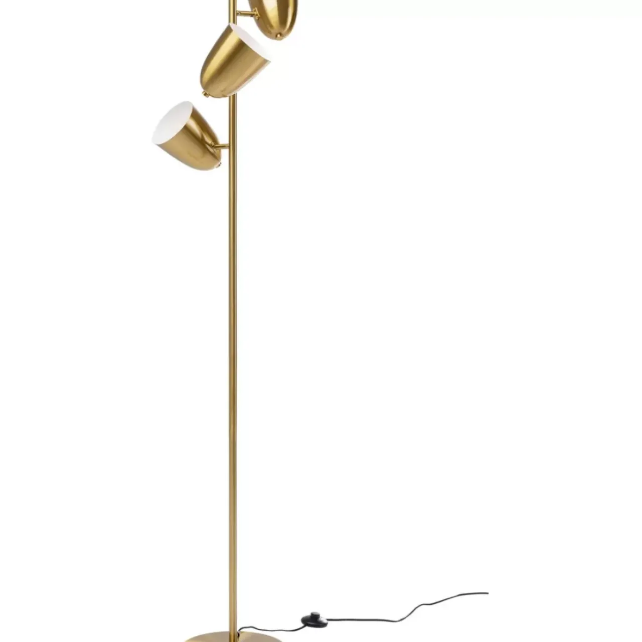 Steh & Bodenleuchten-KARE Design Stehleuchte Dr Notriples Gold 160Cm