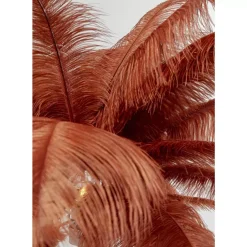 Steh & Bodenleuchten-KARE Design Stehleuchte Feather Palm Rusty Red 165Cm