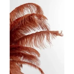 Steh & Bodenleuchten-KARE Design Stehleuchte Feather Palm Rusty Red 165Cm