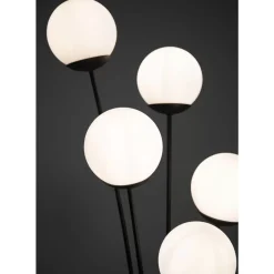 Steh & Bodenleuchten-KARE Design Stehleuchte Five Balls Matt Schwarz