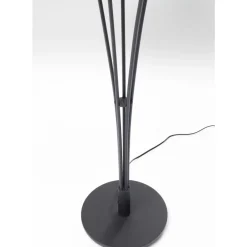 Steh & Bodenleuchten-KARE Design Stehleuchte Five Balls Matt Schwarz