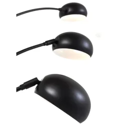 Steh & Bodenleuchten-KARE Design Stehleuchte Five Fingers Schwarz Matt