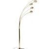 Steh & Bodenleuchten-KARE Design Stehleuchte Five Fingers Brass