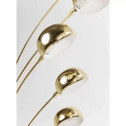 Steh & Bodenleuchten-KARE Design Stehleuchte Five Fingers Brass