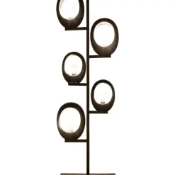 Steh & Bodenleuchten-KARE Design Stehleuchte Five Loops 173Cm