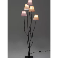 Steh & Bodenleuchten-KARE Design Stehleuchte Flexible Berry Cinque