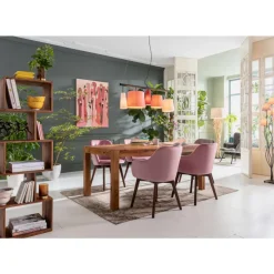 Steh & Bodenleuchten-KARE Design Stehleuchte Flexible Berry Cinque