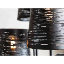 Steh & Bodenleuchten-KARE Design Stehleuchte Flexible Black Cinque