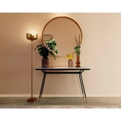 Steh & Bodenleuchten-KARE Design Stehleuchte Golden Goblet Ball