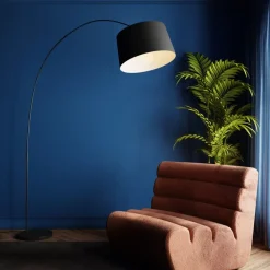 Steh & Bodenleuchten-KARE Design Stehleuchte Gooseneck Black