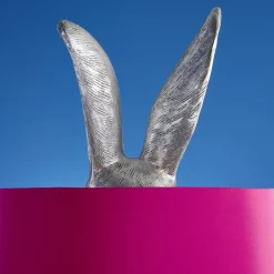 Stehleuchte-KARE Design Stehleuchte Hiding Rabbit Magenta