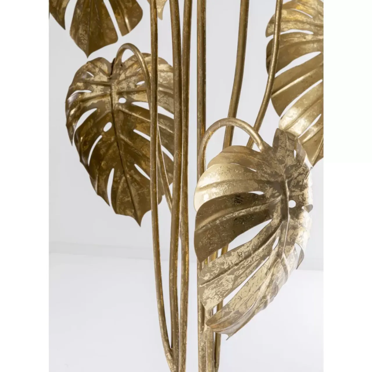 Steh & Bodenleuchten-KARE Design Stehleuchte Leaf Monstera 149Cm