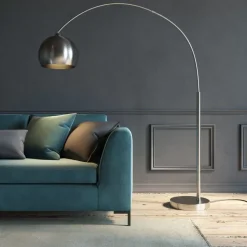 Steh & Bodenleuchten-KARE Design Stehleuchte Lounge Satin Small Deal Econo