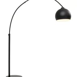 Steh & Bodenleuchten-KARE Design Stehleuchte Lounge Small Deal Eco Matt Schwarz 175