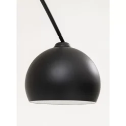 Steh & Bodenleuchten-KARE Design Stehleuchte Lounge Small Deal Eco Matt Schwarz 175