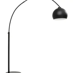 Steh & Bodenleuchten-KARE Design Stehleuchte Lounge Small Deal Eco Matt Schwarz 175