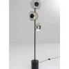 Steh & Bodenleuchten-KARE Design Stehleuchte Mariposa Schwarz Smoke 160Cm