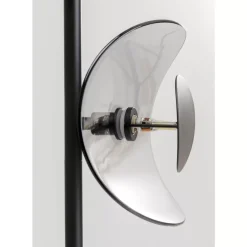 Steh & Bodenleuchten-KARE Design Stehleuchte Mariposa Schwarz Smoke 160Cm