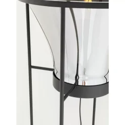 Steh & Bodenleuchten-KARE Design Stehleuchte Pear Frame Schwarz 158