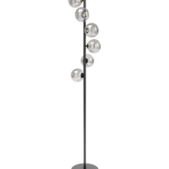 Steh & Bodenleuchten-KARE Design Stehleuchte Scala Balls Schwarz 160Cm