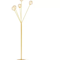 Steh & Bodenleuchten-KARE Design Stehleuchte Talea Gold 156Cm