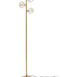 Steh & Bodenleuchten-KARE Design Stehleuchte Three Balls Gold 160Cm