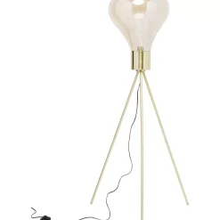 Steh & Bodenleuchten-KARE Design Stehleuchte Tripod Pear 160Cm