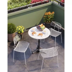 Stühle-KARE Design Stuhl Arezzo Weiss