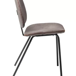 Stühle-KARE Design Stuhl Barber Brown