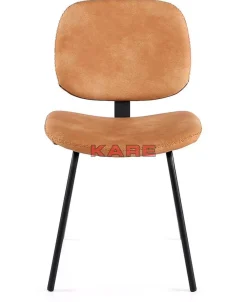 Stühle-KARE Design Stuhl Barber Orange