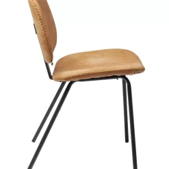 Stühle-KARE Design Stuhl Barber Orange