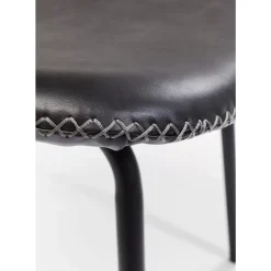 Stühle-KARE Design Stuhl Barber Schwarz