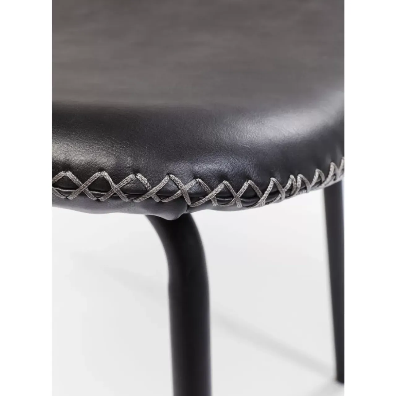 Stühle-KARE Design Stuhl Barber Schwarz