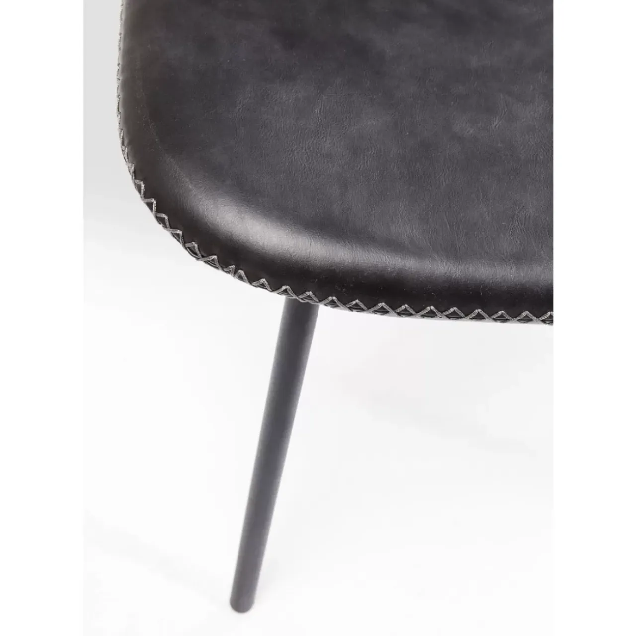 Stühle-KARE Design Stuhl Barber Schwarz