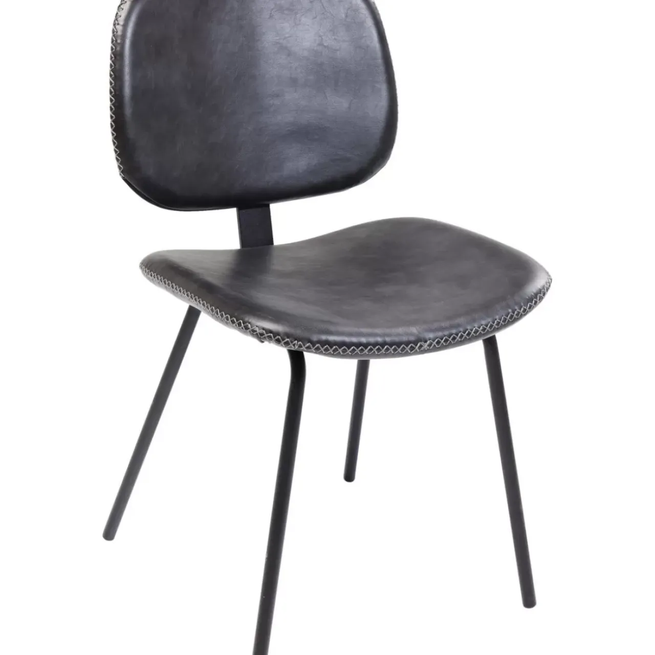 Stühle-KARE Design Stuhl Barber Schwarz